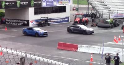 Ford Mustang - Ford - Tesla проиграла: cамая быстрая Model S Plaid уступила в драге спорткару Ford Mustang (видео) - focus.ua - Украина