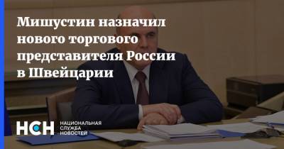 Михаил Мишустин - Мишустин назначил нового торгового представителя России в Швейцарии - nsn.fm - Россия - Швейцария