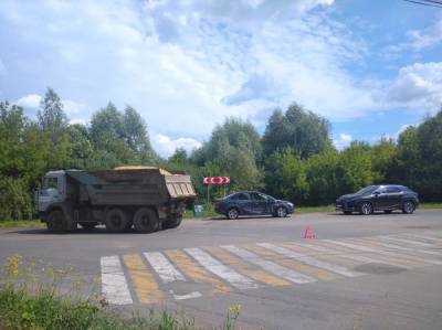 В Александро-Невском районе произошло массовое ДТП с КамАЗом - 7info.ru - Камаз