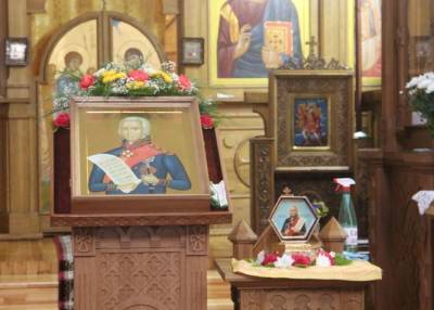Федор Ушаков - Сегодня в храм святого Архангела Михаила в д.Сынковичи были привезены мощи святого Фёдора Ушакова – непобедимого адмирала флота Российского - grodnonews.by - Белоруссия