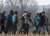 Опубликовано видео, на котором белорусские пограничники гонят мигрантов обратно в Литву - udf.by - Белоруссия - Литва