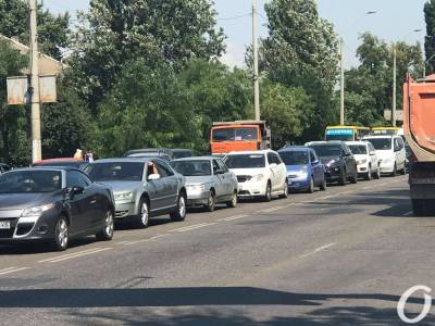 Пробки в Одессе: где сложно проехать утром пятницы 6 августа - odessa-life.od.ua - Украина - Одесса