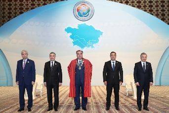Центральная Азия - В Туркменистане прошла Консультативная встреча глав государств Центральной Азии (ФОТО) - trend.az - Казахстан - Узбекистан - Киргизия - Таджикистан - Туркмения