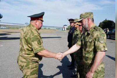 Сергей Захаров - Руководство Росгвардии побывало в подразделениях ведомства в Чечне - kavkaz.mk.ru - респ. Чечня - окр. Скфо