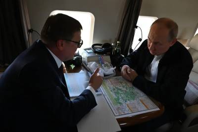 Владимир Путин - Алексей Текслер - Текслер попросил Путина помочь заасфальтировать 19 км дороги до поселка, где был пожар - znak.com - Челябинская обл. - Джабык