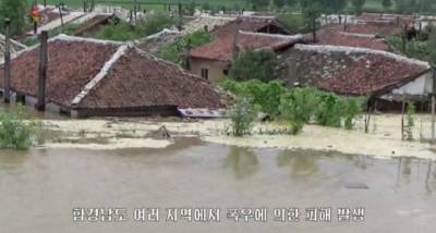 «Вода до крыш домов»: Северная Корея ушла под воду (ФОТО) - enovosty.com - КНДР