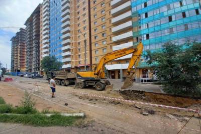 Провал на улице Модогоева в Улан-Удэ произошёл по вине подрядчика - ulan.mk.ru - Улан-Удэ