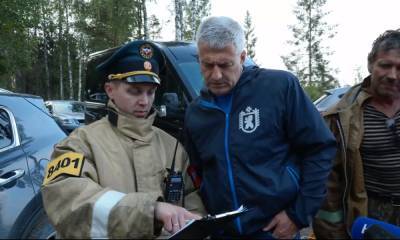 Владимир Путин - Артур Парфенчиков - «Там дымит еще». Путин поручил Парфенчикову заняться пожарами на Валааме - gubdaily.ru - Россия - республика Карелия
