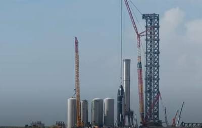 Компания Илона Маска SpaceX собрала полноценный прототип ракеты для орбитального полёта - topwar.ru - Техас