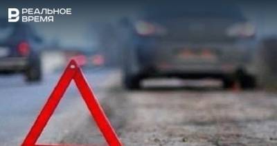 В Азнакаевском районе Татарстана опрокинулся автомобиль, водитель погиб - realnoevremya.ru - респ. Татарстан - Буинск