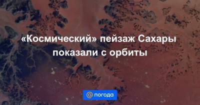 Анна Лысенко - Шейн Кимбро - «Космический» пейзаж Сахары показали с орбиты - news.mail.ru