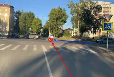В Сыктывкаре на двух перекрестках не смогли разъехаться автомобили - bnkomi.ru - респ. Коми - Сыктывкар