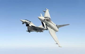 Истребители Typhoon перехватили российские военные самолеты у границ Великобритании - charter97.org - Англия - Белоруссия - Шотландия
