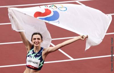 Мария Ласицкене - Никола Макдермотт - Россиянка Ласицкене стала чемпионкой Олимпиады в прыжках в высоту - sport-interfax.ru - Москва - Россия - Токио