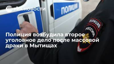 Полиция возбудила второе уголовное дело после массовой драки в Мытищах, задержаны трое - ria.ru - Москва - Россия