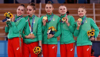 Лина Ашрам - Болгария выиграла командное золото Олимпиады в художественной гимнастике - sportarena.com - Украина - Токио - Италия - Израиль - Болгария