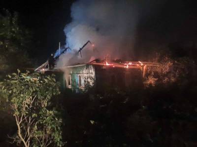 Ночной пожар оставил смолянку без крыши над головой - rabochy-put.ru