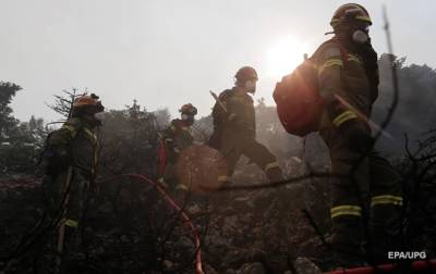 Лесные пожары Греции: за десять дней сгорело более 56 тысяч гектаров - korrespondent.net - Украина - Англия - Швейцария - Франция - Румыния - Греция