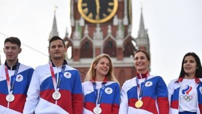 Денис Мацуев - Софья ВЕЛИКАЯ (Великая) - Российских олимпийцев поздравили с победой на Красной площади в Москве - 5-tv.ru - Москва - Россия - Токио