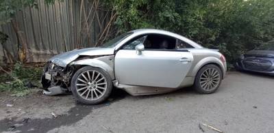 В Кургане пьяный мужчина разбился на спорт-купе Audi - znak.com