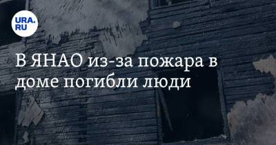 В ЯНАО из-за пожара в доме погибли люди - ura.news - окр. Янао
