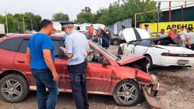 Пять человек пострадали в столкновении двух иномарок в Дзержинске - vgoroden.ru - Дзержинск - Нижегородская обл.