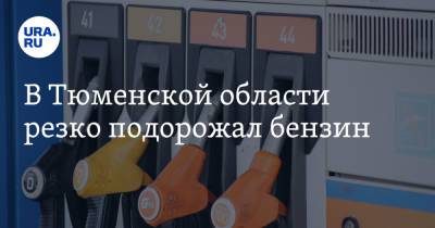В Тюменской области резко подорожал бензин - ura.news - Тюменская обл.