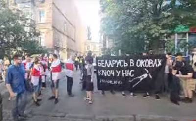 Виталий Шишов - Майданщики устроили шабаш под посольством Белоруссии - politnavigator.net - Украина - Киев - Белоруссия