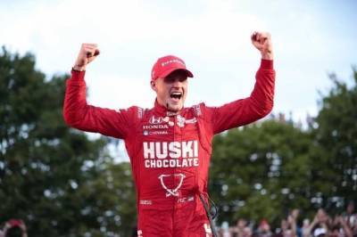 IndyCar: Маркус Эриксон одержал свою вторую победу - f1news.ru