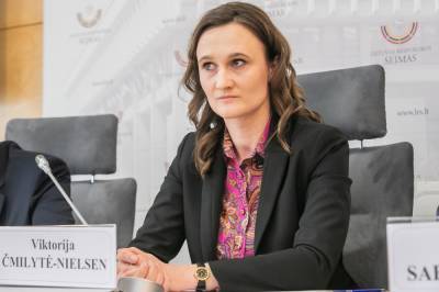 Виктория Чмилите-Нильсен - Спикер сейма Литвы призывает мировую общественность следить за событиями в Беларуси - obzor.lt - Белоруссия - Литва