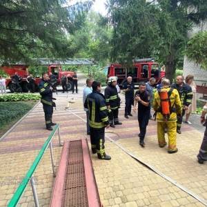 В запорожском детдоме произошло замыкание в электрощитовой. Фото - reporter-ua.com - Украина - Запорожская обл. - Запорожье