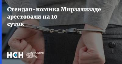 Стендап-комика Мирзализаде арестовали на 10 суток - nsn.fm - Москва