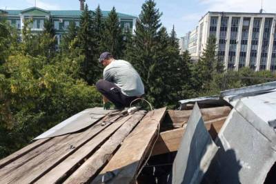 В Пензе начат ремонт здания бывшего партийного архива - mk.ru - Пензенская обл. - Пенза