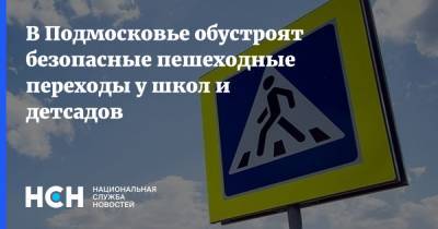 Алексей Гержик - В Подмосковье обустроят безопасные пешеходные переходы у школ и детсадов - nsn.fm - Московская обл.