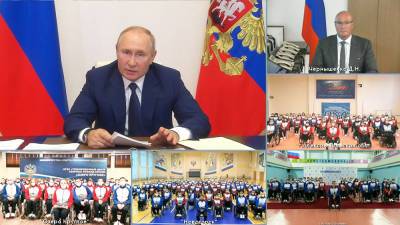 Владимир Путин - Путин встретился с паралимпийской сборной России - tvc.ru - Россия - Токио