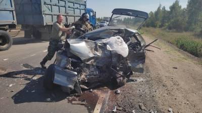 Водитель ВАЗа на встречной полосе столкнулся с грузовиком. Мужчина погиб - lipetskmedia.ru - Тамбов - Липецк