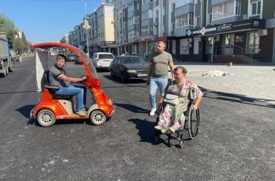 Улицу Зегеля проверили на доступность для инвалидов - lipetskmedia.ru