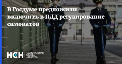 Андрей Исаев - Павел Крашенинников - В Госдуме предложили включить в ПДД регулирование самокатов - nsn.fm