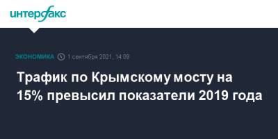 Аркадий Ротенберг - Трафик по Крымскому мосту на 15% превыcил показатели 2019 года - interfax.ru - Москва - Крым