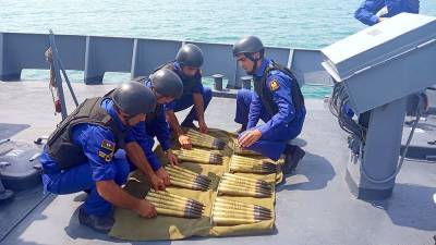 Военнослужащие ВМС Азербайджана победили в эпизоде конкурса "Кубок моря" (ФОТО/ВИДЕО) - trend.az - Иран - Азербайджан - Минобороны