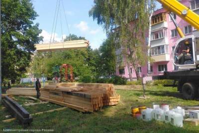 В Рязани начали восстанавливать крышу горевшего дома на улице Черновицкой - rzn.mk.ru - Рязань