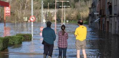 Сильный ливень вызвал наводнение в Испании - unn.com.ua - Украина - Киев - Испания - Мадрид