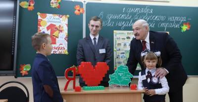 Александр Лукашенко - О храме знаний, зарплатах бюджетников, "потере" суверенитета и "планах" отрезать Прибалтику. Главное из заявлений Александр Лукашенко на 1 сентября - grodnonews.by - Белоруссия - Бобруйск
