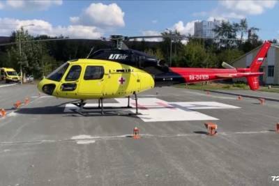 В тюменскую ОКБ № 2 впервые привезли пациента на вертолете - tumen.mk.ru - Тюмень - Заводоуковск