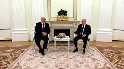 Владимир Путин - Александр Лукашенко - Владимир Путин и Александр Лукашенко обсудили вопросы экономической интеграции в рамках Союзного государства РФ и Белоруссии - 1tv.ru - Россия - Белоруссия - ?