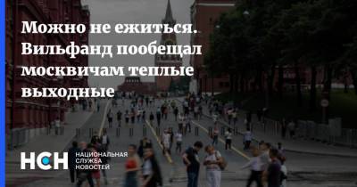Роман Вильфанд - Можно не ежиться. Вильфанд пообещал москвичам теплые выходные - nsn.fm - Москва - Россия