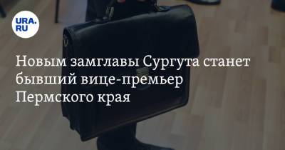 Новым замглавы Сургута станет бывший вице-премьер Пермского края. Инсайд - ura.news - Сургут - Пермский край