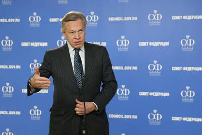 Владимир Зеленский - Алексей Пушков - В Совфеде оценили слова Зеленского о слабости ЕС без Украины - lenta.ru - Россия - Украина - Киев - Вашингтон