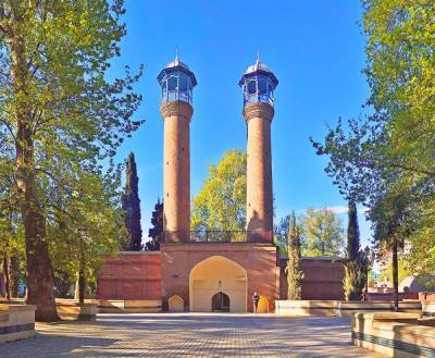 Уникальная мечеть в Гяндже – определение времени по исчезающей тени, минбар без единого гвоздя… (ВИДЕО) - trend.az - Азербайджан