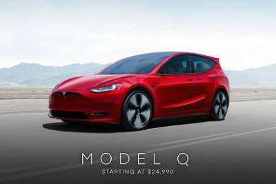 Илон Маск - Появились первые изображения бюджетного электрокара Tesla - lenta.ru